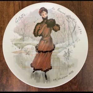 Porcelain Plate de Limoges France